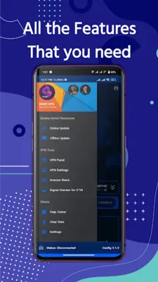 Ensei VPN Pro android App screenshot 1